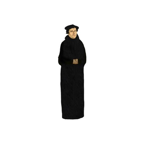 H48153 Martin Luther Cardboard Cutout