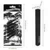 MyLifeUNIT Compressed Charcoal, Square Vine Charcoal Sticks for Drawing, Pack of 6 (2 Soft, 2 Medium and 2 Hard)