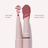 Wander Beauty Lipsetter Dual Cream Lipstick + Lip Liner - Roaming Rose - Ultra-Smooth, Hydrating Lipstick and Warm Pink Lip Liner with a Soft Matte Finish - Made with Squalane & Peptides (1 Count)