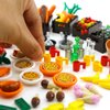 City Food Accessories - Building Block Friends Animals Bricks, People House Kitchen Farm Restaurant MOC Pieces Parts, Classic Party Favors Toys for Boys Girls