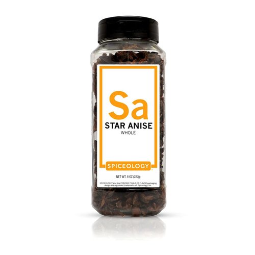 Star Anise Seed - Spiceology Whole Anise Star Pods - 8 ounces