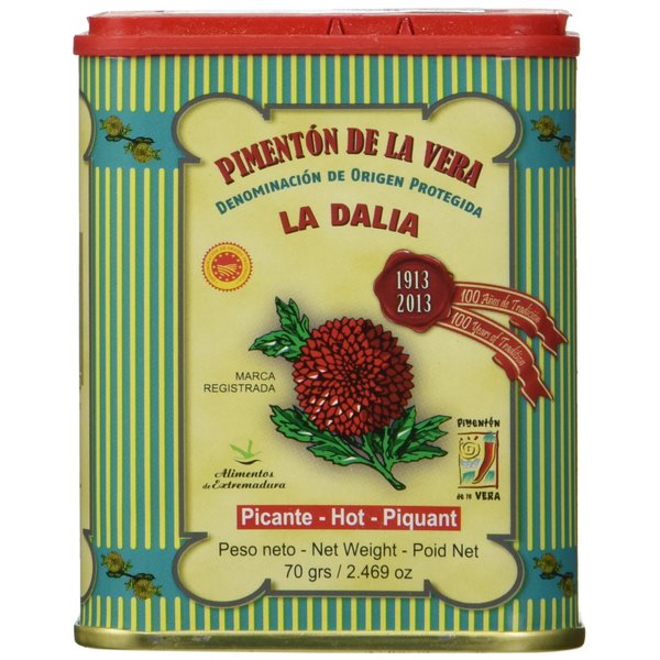 La Dalia Pimenton De La Vera Picante DOP Hot Smoked Paprika