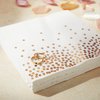 Juvale 50 Pack Rose Gold Party Napkins - Disposable Dinner Napkins for Wedding, Baby Shower, Birthday Party (6.5x6.5 In)