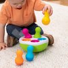 Fat Brain Toys F248 Fat Brain SpinnyPins, Kids Preschool, Spinning and Sorting Building Sets, Early Development Toy for Babies Aged 18 Months and Older, Multicoloured