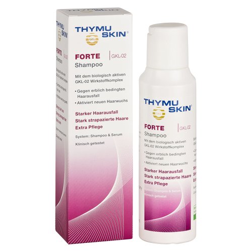 THYMU SKIN GKL Thymuskin Forte Shampoo - Hair Shampoo, Advanced Solution for Thinning Hair, Men's and Women's Hair Loss - Step 1 (100ml)