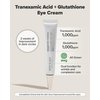 Mary&May Tranexamic Acid + Glutathione Eye Cream - Powerful Antioxidant, Reduces Dark Circles in the Eye, Improve Uneven Skin Tone with Vitamin C - Suitable for Morning and Night Use, 1.01 oz.