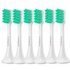 Replacement Toothbrush Heads Compatible with Xiaomi Mijia/Mi Home T300 T500 T700 Series Sonic Electric Brush Handles(6-Pack)