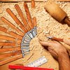 AUGSUN Wood Carving Knife Set - 20 PCS Hand Carving Tool Set for DIY Sculpture Carpenter Experts & Beginners