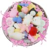 100 Pcs Mochi Toy, Random Squishy Fidget Toys, Soft Cute Animal Stress Relief Squishies Toys for Kids Party Favors, Classroom Prizes, Easter Basket Goodie Bag Stuffers, Christmas, Birthday Gifts
