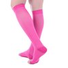 Doc Miller Open Toe Compression Socks, 15-20 mmHg, Toeless Compression Socks Women and Men for Maternity, Shin Splints & Calf Recovery, 1 Pair Pink Knee High Small