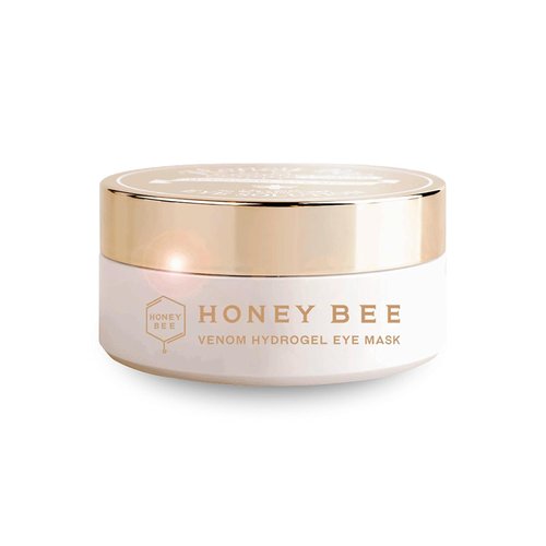 TRUE ISLAND Honey Bee Venom Hydrogel Eye Masks for Dark Circles and Puffiness Bee Propolis Hydrogel Depuffing Eye Patches w/Bee Venom, Collagen & Niacinamide for All Skin Types (Pack of 60 Eye Pads)