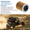 OCEAIR 420956123 X3 Oil Filter for Can Am Maverick X3 2017-2023 Max Turbo R RR 2019-2023 Renegade 1000r Ryker STD 600 900 ACE Ski-Doo Sea-Doo 2 Up 3 Up SBT 36-115#420956120 Includes O-Rings Pack of 2
