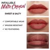 L’Oréal Paris Infallible Matte Lip Crayon, Sweet and Salty (Packaging May Vary)