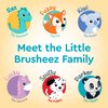 Brusheez Little Toddlers’ Sonic Toothbrush - Safe & Gentle Toothbrush for Ages 1-3 with Built-in, Light-Up 2-Minute Timer, Extra Brush Head, & Storage Base for First-Time Brushers (Rex The Dinosaur)
