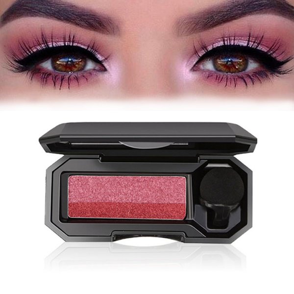 firstfly Perfect Dual Tone Eyeshadow, Waterproof Glitters Eye Shadow Plate, Two Tone Eyeshadow, Long Lasting High Pigmented Eye Makeup (03)