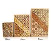Yosegi Puzzle Box 4 sun 4 steps