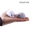 Dan&Dre Mouse Plush Toy Remote Control Mouse Toy Cat Toys Realistic Comfortable Plush Rat Toy Fake Rat Mouse Toy