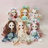 Sufeasdf 6 Pcs 6 Inch Princess Girl Mini Dolls, Small Princess Dolls, Little Girl Miniature Dolls for 3+ Year Old Girls