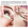 6 Rolls Eyelash Tape, Adhesive Fabric Eyelash Extension Tape, Breathable Micropore Fabric Tape for Eyelash Extension Supplies,9 m/10 Yard Each Roll (Green)