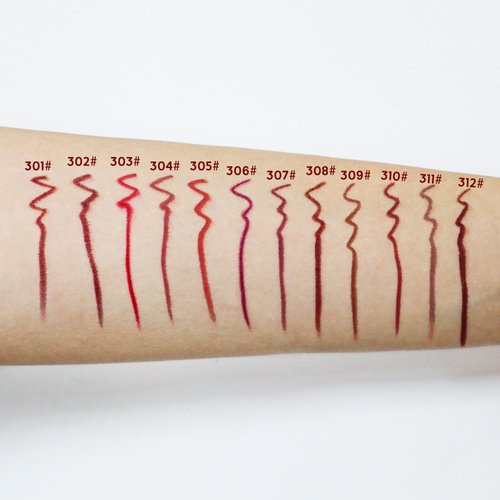 12 Colors Matte Lip Liner Set Long Lasting Waterproof Lip Liner Pencil Matte Velvet Lipstick Set Natural Soft High Pigmented Lip Makeup