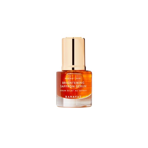 RANAVAT Brightening Saffron Face Serum - Discoloration Correcting Serum & Vitamin C Serum Alternative - Improves Appearance of Hyperpigmentation & Dark Spots (0.17 oz)