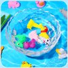 50 Pcs Baby Bath Toys Bulk Infant Bath Toys Water Float Squeak Rubber Animal Toys Bathtub Pool Toy for Toddlers Kids Bath Time Shower Party Favors Birthday Gifts, Random Style(Jungle Style)