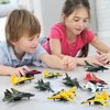 BOOJALOO Pull Back Airplane Toys Fighter Jets, Airplane Party Favors Plane Playset, Fighter Jet Toy, Plane Themed Kids Presents Toys for 3 Year Old boy (12 Pack)