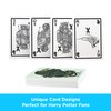 AQUARIUS Harry Potter Playing Cards - Slytherin Themed Deck of Cards for Your Favorite Card Games - Officially Licensed HP Merchandise & Collectibles