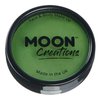 Moon Creations Pro Face & Body Paint Cake Pots Grass Green - Professional Water Based Face Paint Makeup for Adults, Kids - 1.26oz