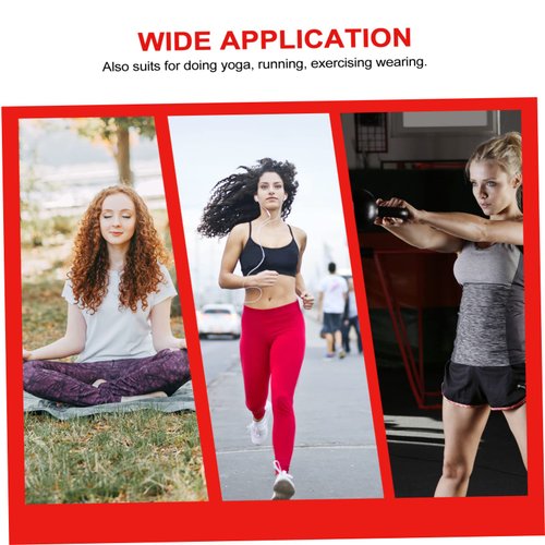 Beaupretty 2 Pack Spa Headband for Women, Devil Horns Facial Headband Face Wash Headband Makeup Cosmetic Shower Soft Hair Band (Black, Red)