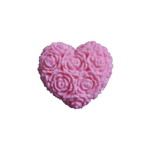 Baby Shower and Gender Reveal souvenirs, Wedding and Quinceañera party. Glycerin soap with essential oil of rose, also ideal for birthday gifts, parties and celebrations, 1 Pack(6 count) (Rose)