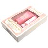Max Makeup Cherimoya 1 Gift Set of Hold & Kiss Me [ Rose Hand Cream + Vanilla Lip Balm ] + 1 Cosmetic Zipper Bag