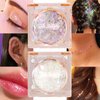ONLYBETTER Face Glitter, Body Glitter, Glitter Makeup Face Paint for Eye Lip Hair, Festival Rave Accessories, Safe for Face, Easy Application & Removal, Purple Glitter