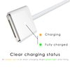 AJJ 140W USB C to Magnetic 3 Charging Cable Compatible with MacBook 2021-2024 M1 M2 M3,2M-White