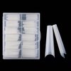 Coffin Nail Tips,Acrylic Nail Tips, French Coffin Ballerina Nail Tips, Clear Ballerina Nail Tips,YIMART 240pcs/box XXL Extra Long French Nail Tips for Nails Salon and Home DIY(Natural With Box)