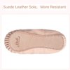 Stelle Girls Ballet Shoes Boys Toddler Soft Leather Dance Slippers for Toddler/Little Kid/Big Kid(Ballet Pink,7MT)