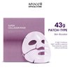 AROCELL Super Collagen Mask 4 Facial Sheet Dual Matrix Hydrogel Masks with Low Molecular Weight Collagen for Elasticity Hydrating Anti-Aging Cooling Korean Skincare, 43g x 4ea