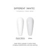 The Nails Bae Super White Gel Polish, French Manicure, Nail Art, Nail Design, White French, White Gel Polish, White Gel Nails Art, White Color Gel Polish Soak Off LED/UV Long Wear DIY(White)