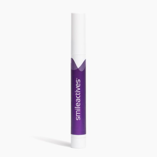 Smileactives Teeth Whitening Pen for White Smile, Fast Tooth Whitener and Stain Remover with Precision Brush Tip, Dental Quality Whitening Gel, Travel Pen, Easy to Use, Ultramint Flavor, 0.11 fl oz