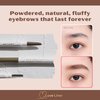 LoveLiner Eyebrow Pencil, Waterproof & Smudge-Proof, Long-Lasting & Natural Brow, Japanese Dual-Sided Brow pencil with Spoolie, 0.7 Oz/20g, Dusty Pink