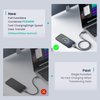 Yottamaster USB C to USB C Cable 240W 3.3ft, 20Gbps PD3.1 USB C Fast Charging Cable Support 4K@60Hz Video Display