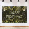 Military Camo Happy Birthday Backdrop Banner Army Camouflage Theme Background Decor for Veterans Soliders Men Boys Birthday Party Favors Decorations Supplies 72x43in-BECKTEN