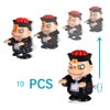 Sepco 10 Pcs Bulk Wind-up Zombies Fun Walking Clockwork Toys for Halloween Party Favors Stocking Stuffers