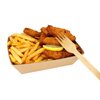 Perfect Stix Disposable Wooden Forks. 100% All- Natural Wooden Compostable Forks 6" Length (Pack of 100)