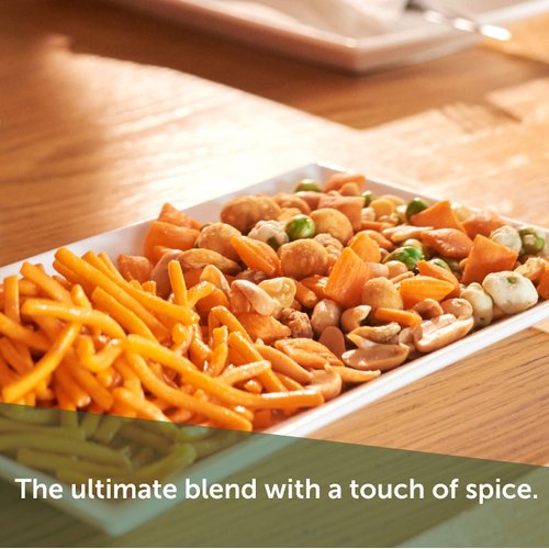 Utz Pub Mix - 23 Ounce Barrel - Crunchy Snack Mix with a Touch of Spicy, Perfect Party Snacks - Resealable Container - Cholesterol Free and Trans-Fat Free