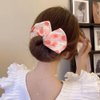 Multicolor Hair Accessories, 6 PCS Deft Hair Bun Maker, French Twist Curlers Ties, Lazy Hair Clips for Women Girls Hairstyle
