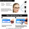 MARE AZZURO Progressive multifocal Blue Light Blocking Reading Glasses For Women Cateye (R-Red, 200)