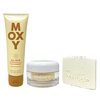Bath & Body Works Moxy All Skin Face Cleanser and Face Moisturizer Bundle with a Natural Oats Sample Soap