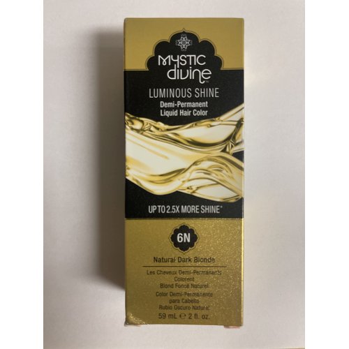 6N Natural Dark Blonde Demi-Permanent Liquid Hair Color