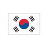 Womaha 30 Sheets South Korea Flag Temporary Tattoos Fans Face Tattoo Stickers for Adults Kids Group Activity Props